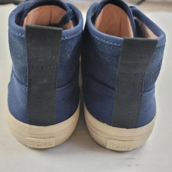Toms Kids Navy Blue Sneakers - Picture 3 of 10